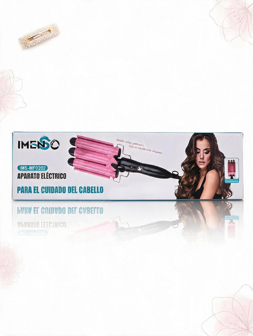 Ondulador Rizador de Cabello Triple Barril