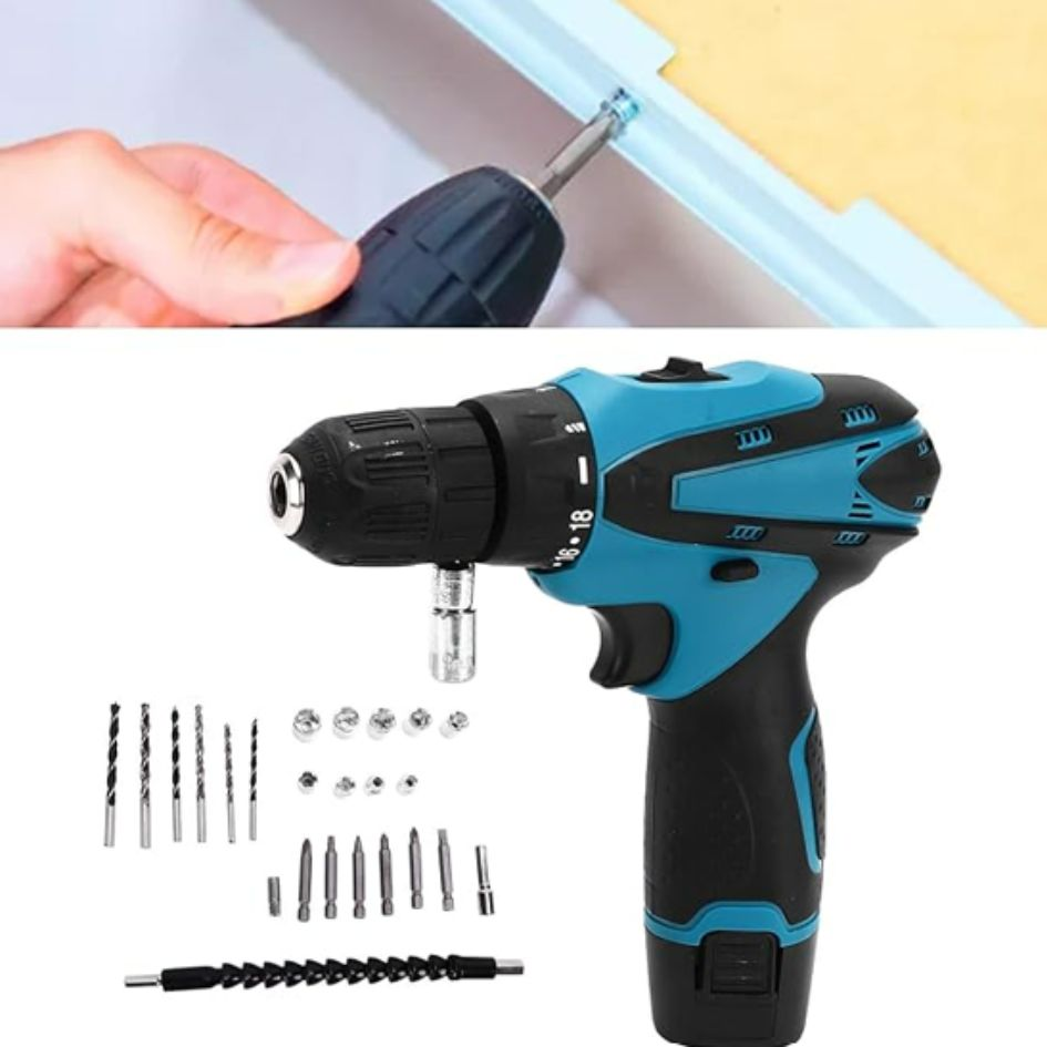Kit de Taladro Inalámbrico con Accesorios
