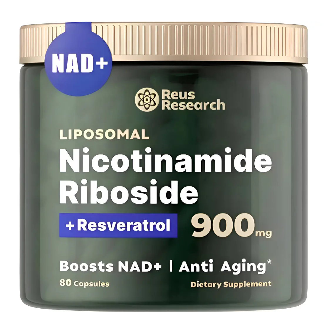 Nicotinamide NAD+ Suplemento 80 Cápsulas